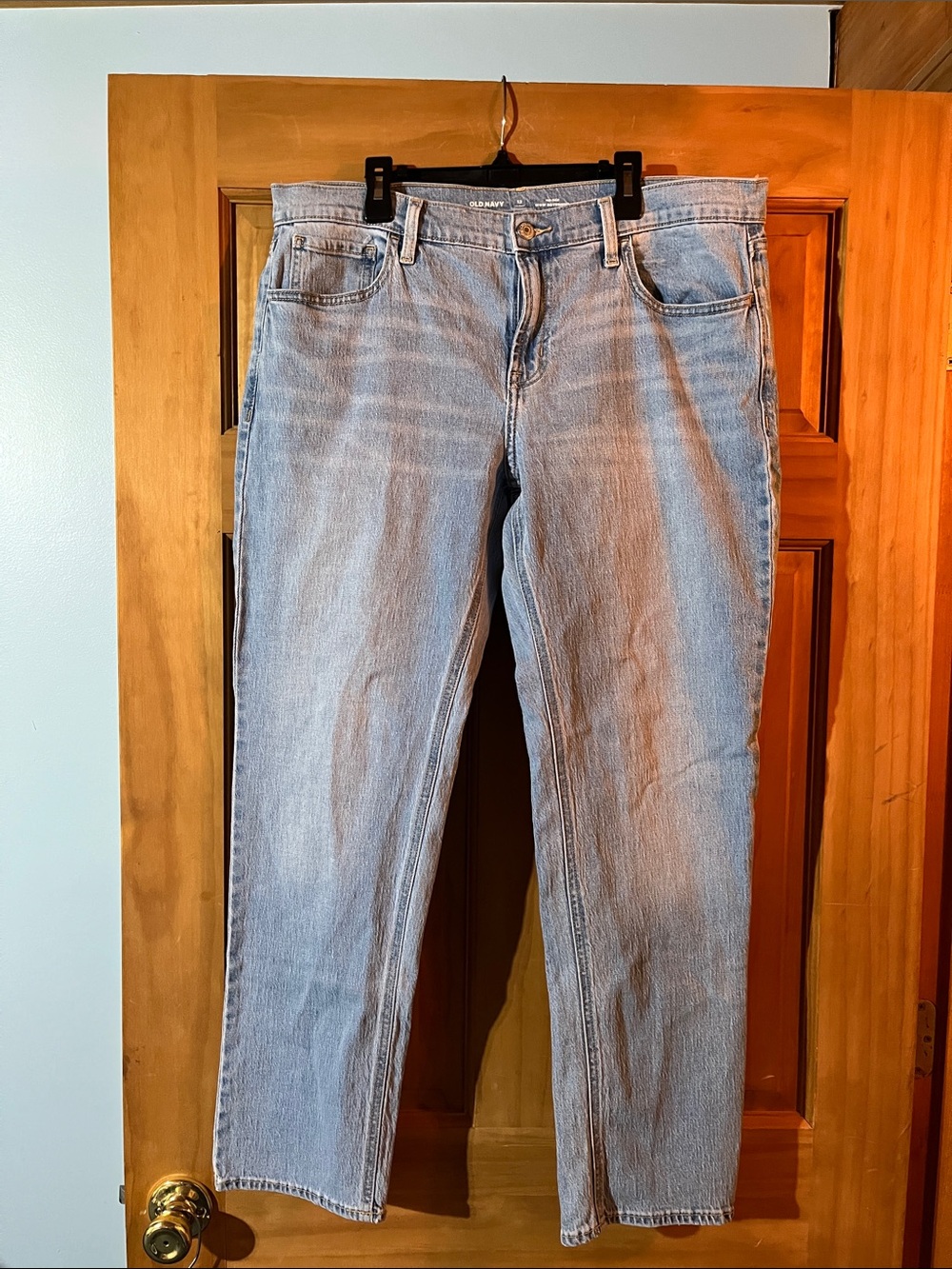 Old Navy Light Blue Mid-Rise Wow Boyfriend Jeans